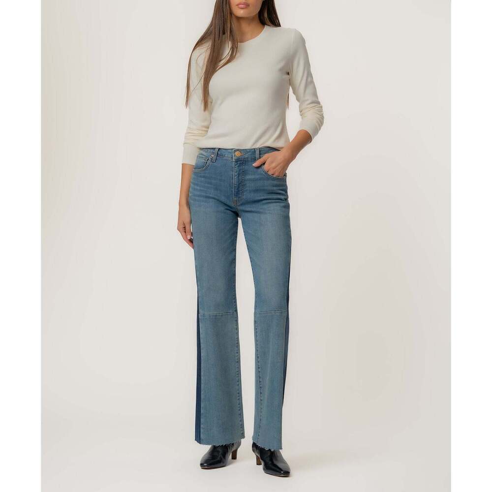 Kut from the Kloth Lulu High Rise Bootcut Leg, Exclusive Size 8 / Wild W/Medium